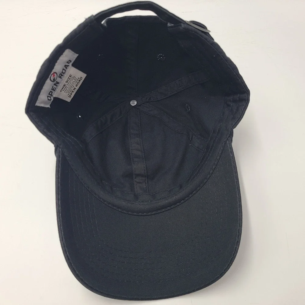 Women Mom MILF Hat Strapback Open‎ Road Black White Logo Funny Joke Humor Casual